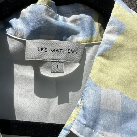 Lee Mathews Gingham and Floral dress - Picture 2 of 9